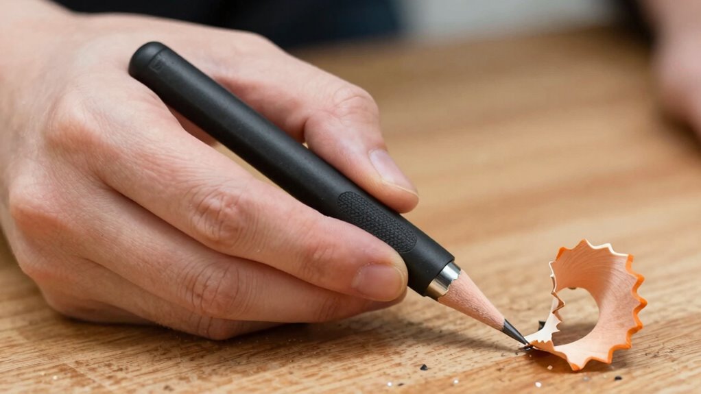 left handed sharpening techniques