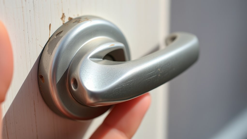 loose handle indicates underlying issues