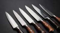 luxury chef knife collection