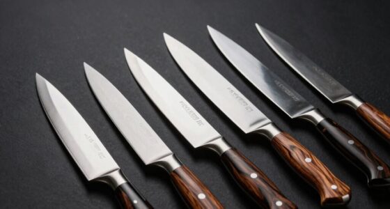 luxury chef knife collection