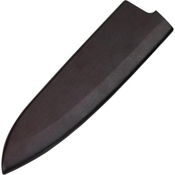 Magnetic Wooden Saya Sheath for 8-Inch Chef Knife