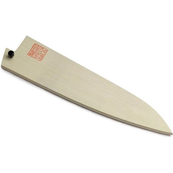 Yoshihiro Natural Magnolia Wood Saya Cover Blade Protector for Gyuto 240mm