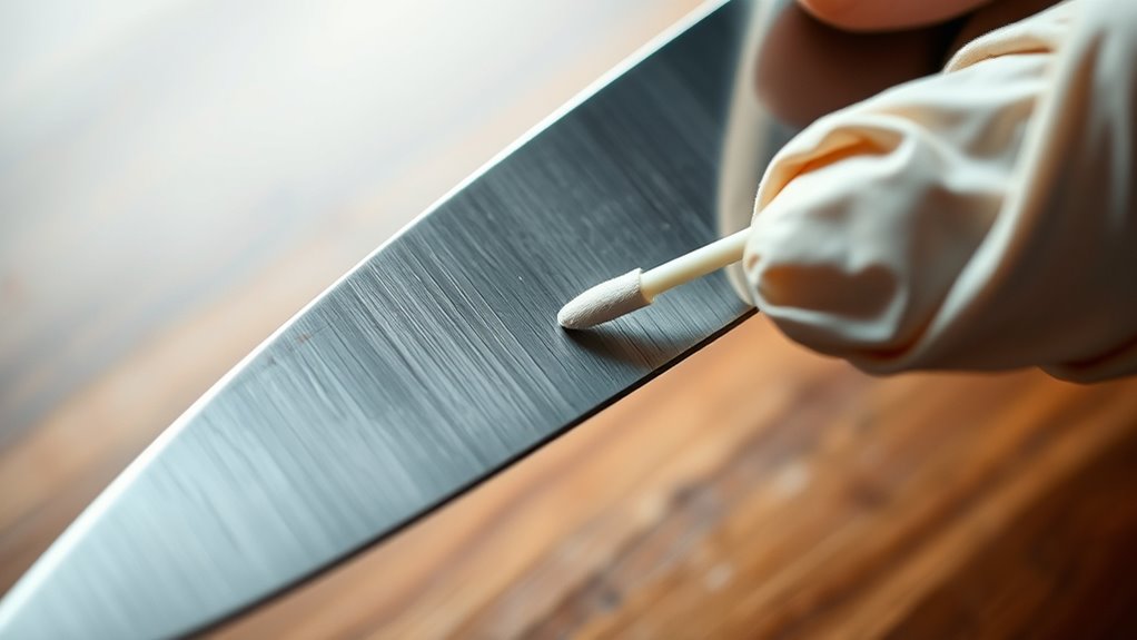 maintain clean protect sharpen