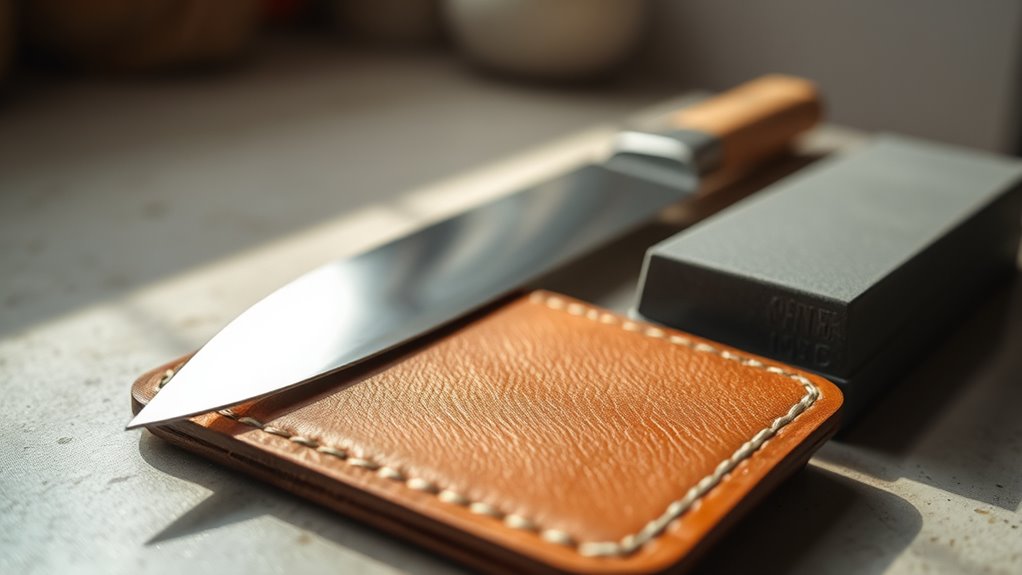 maintain consistent honing technique