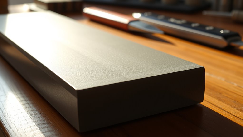 maintain flat sharp edges