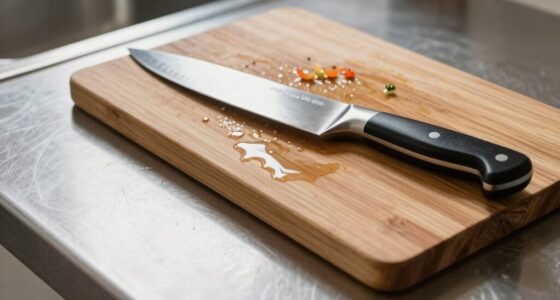 maintain knife and board safety