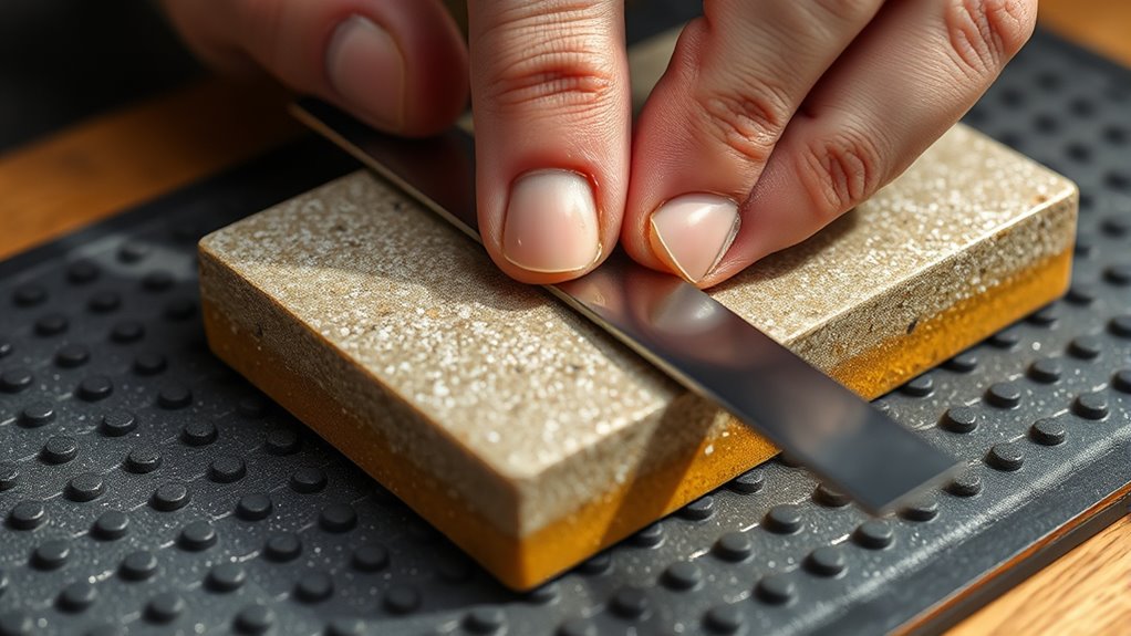 maintain steady even pressure