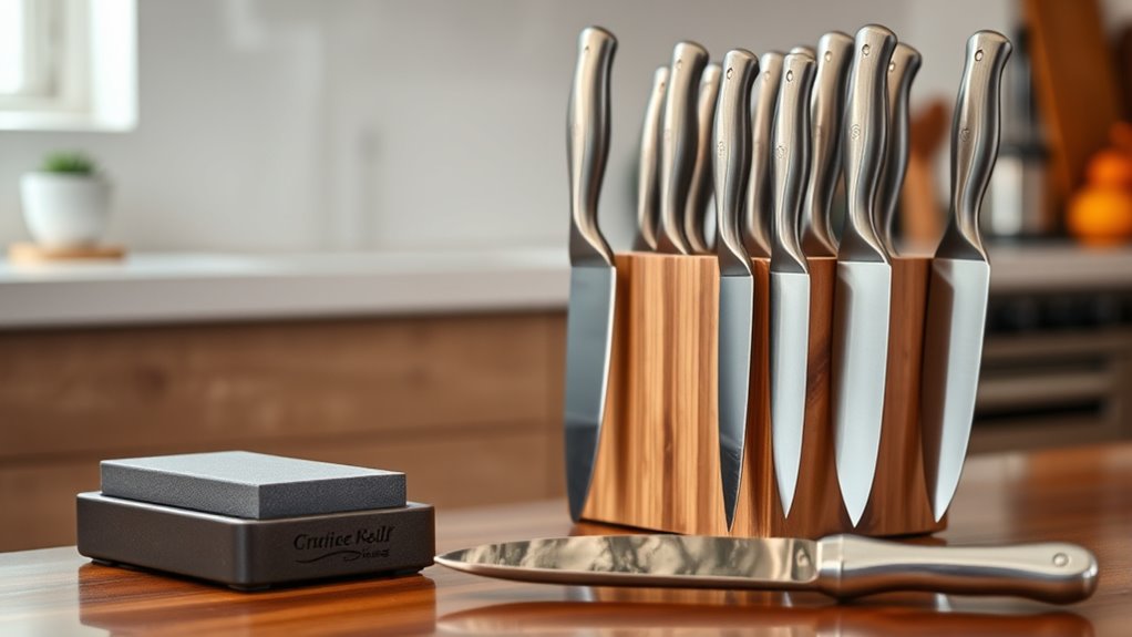 maintenance and sharpening ease