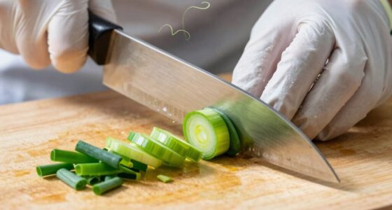 mastering precise scallion slicing