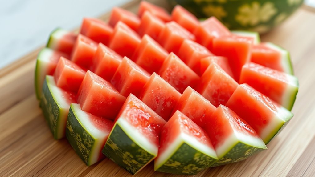 mastering watermelon s precise clean cut