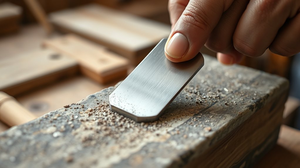 material removal for optimal edge