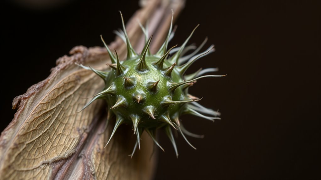 material stresses cause burrs