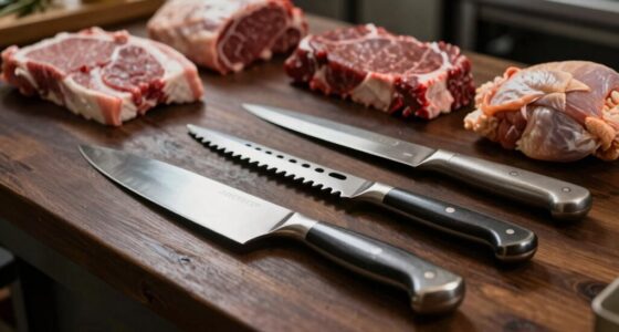 meat prep knife selection