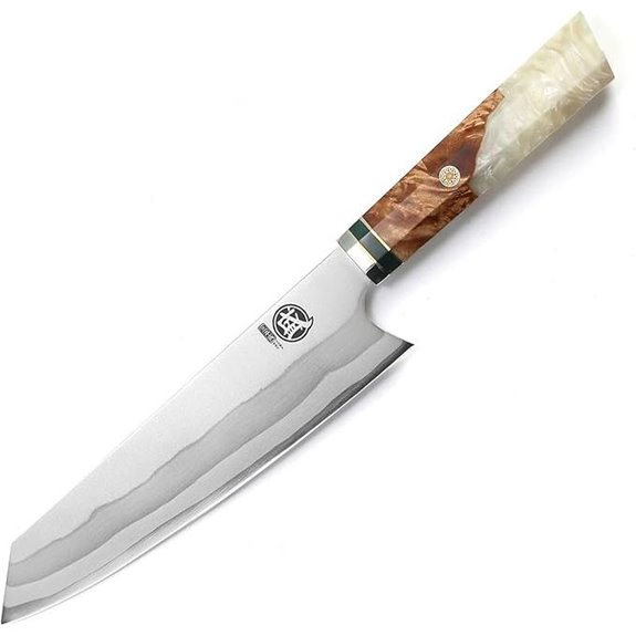 MITSUMOTO SAKARI 8 Kiritsuke Knife with Pomegranate