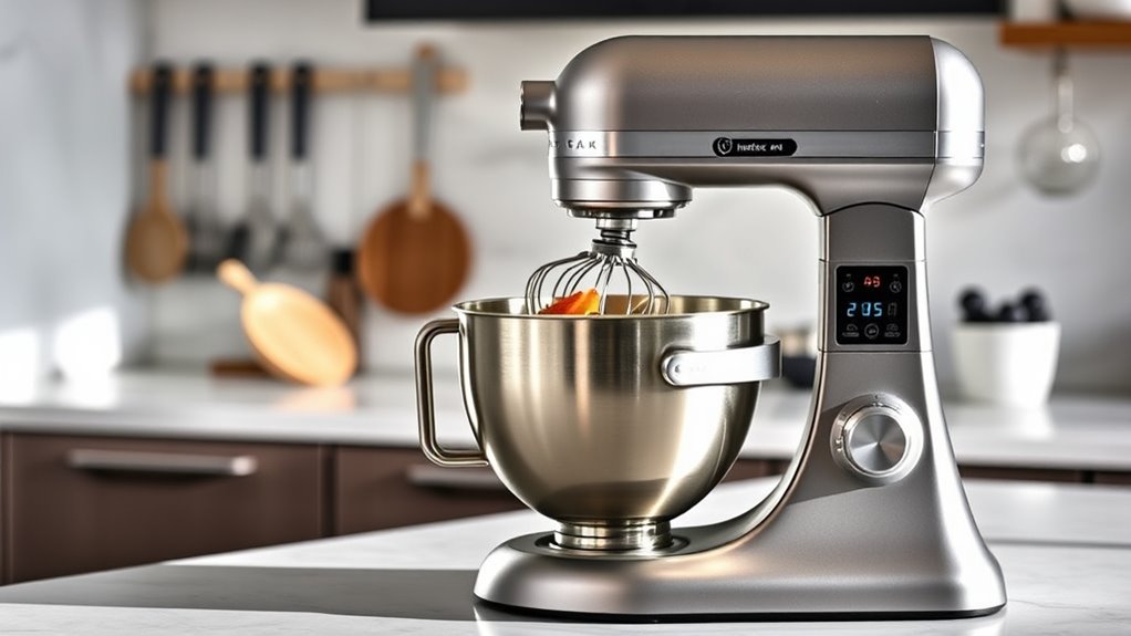 mixer features and durability