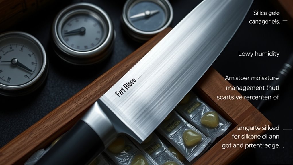 moisture control for blade preservation