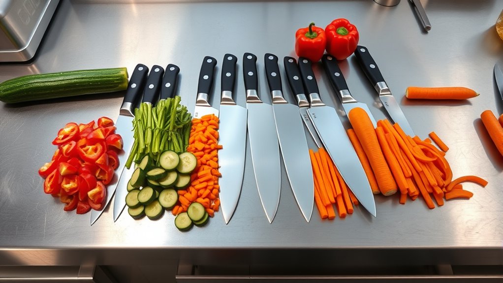 multi knife speed control