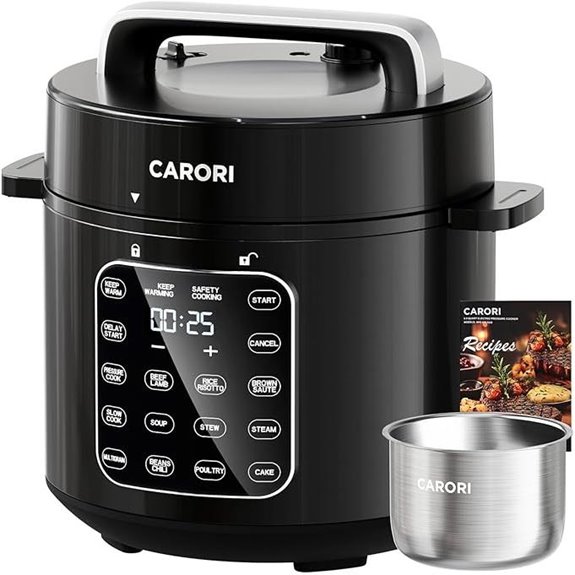 9-in-1 6 Quart Electric Pressure Cooker