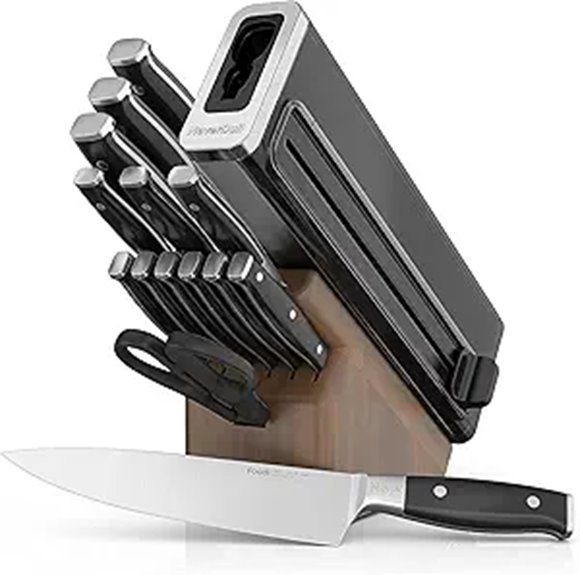 Ninja Foodi NeverDull 15-Piece Knife Set with Block