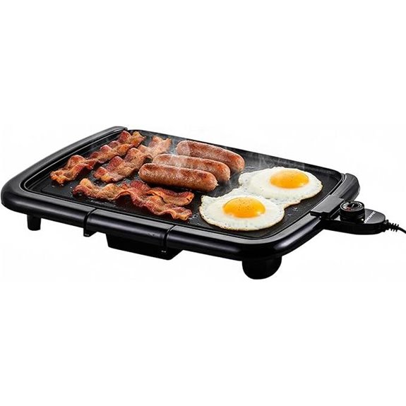 OVENTE Electric Griddle with Non-Stick Cooking Surface