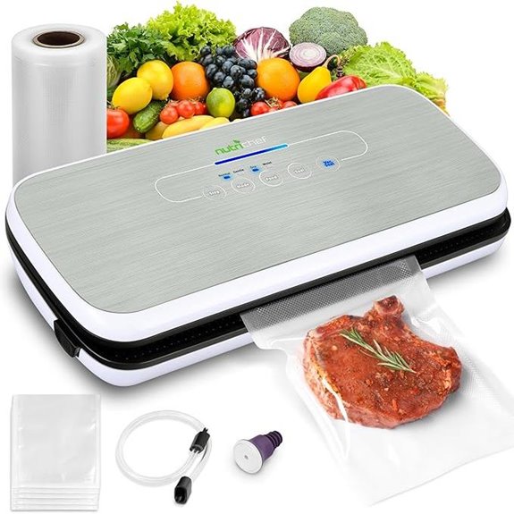 NutriChef Food Vacuum Sealer with Accessories