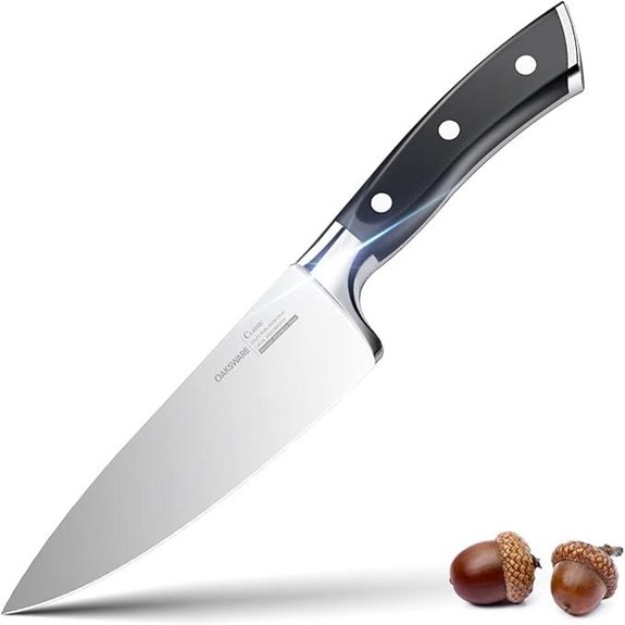 OAKSWARE 6 Chef Knife with Ergonomic Handle