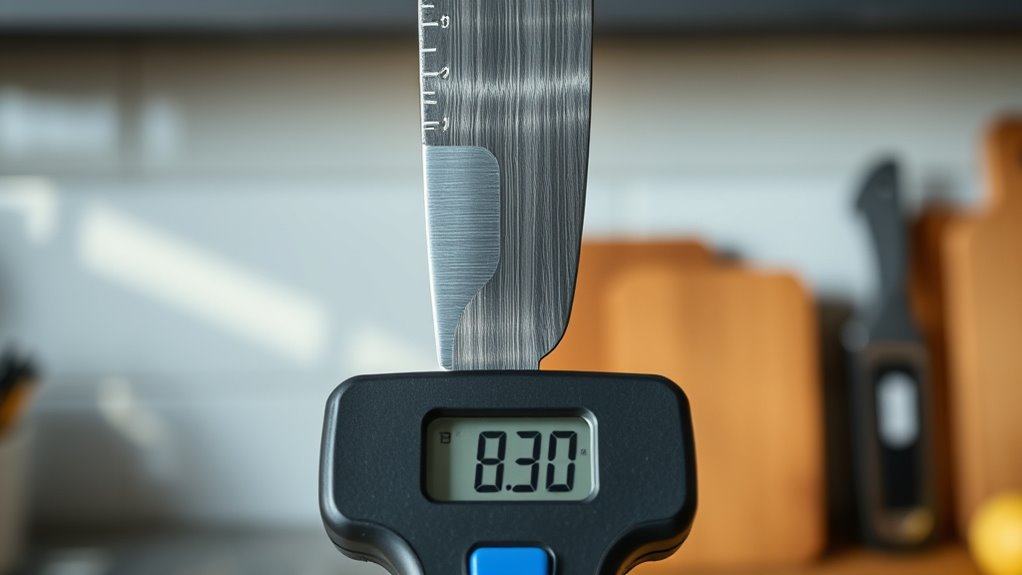 objective knife edge measurement