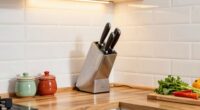 optimize small kitchen knife placement
