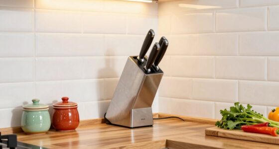 optimize small kitchen knife placement