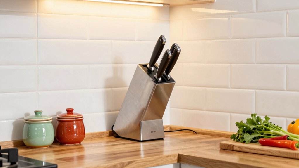 optimize small kitchen knife placement