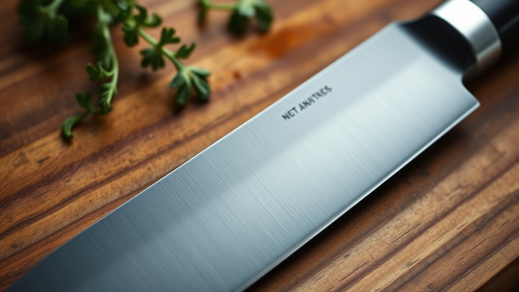 optimized knife design and orientation