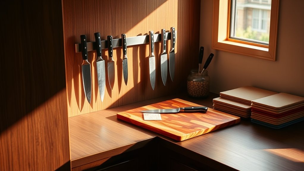 organized accessible kitchen storage