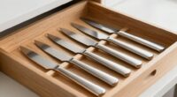 organized knife drawer solution