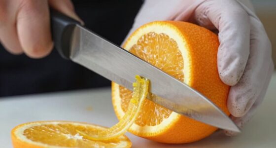 peel citrus carefully thin