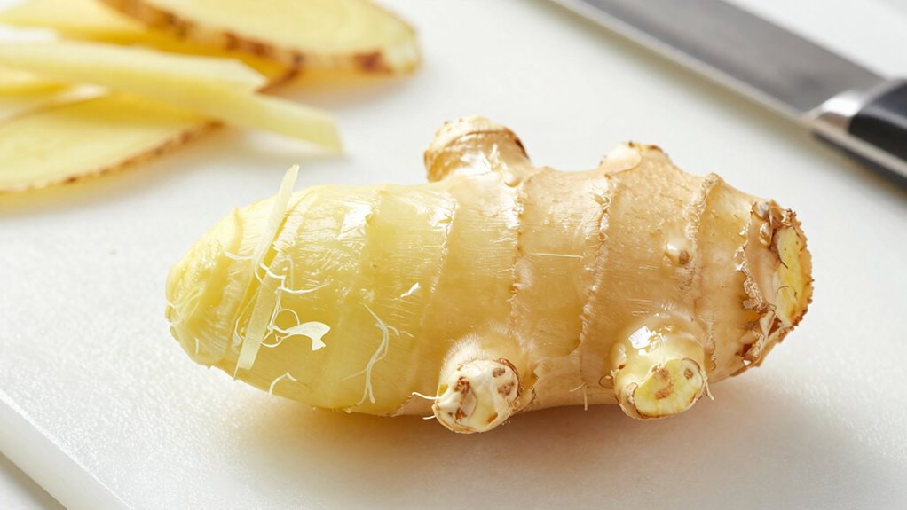 peel ginger thoroughly before use