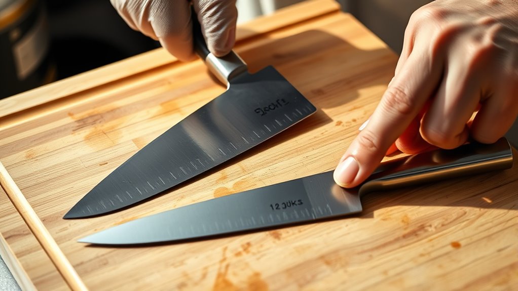 place knife safely down