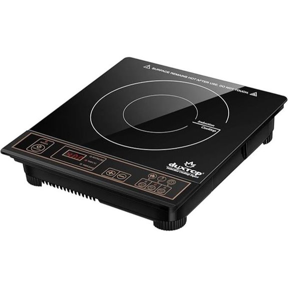 Duxtop Portable Induction Cooktop 1800W Gold