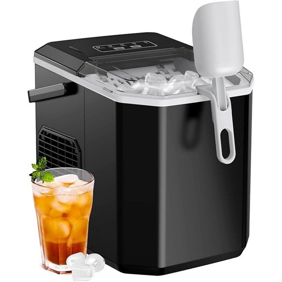 Silonn Portable Countertop Ice Maker with Basket