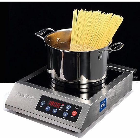 ChangBERT Portable Induction Cooktop with Timer