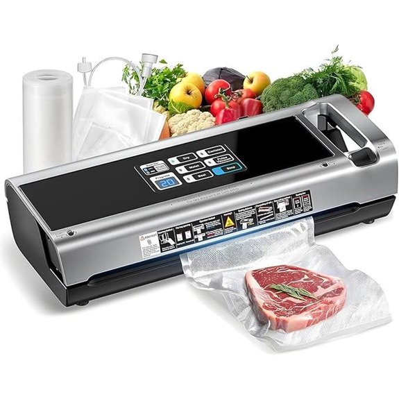 Portable Vacuum Sealer Machine with One-Touch Open