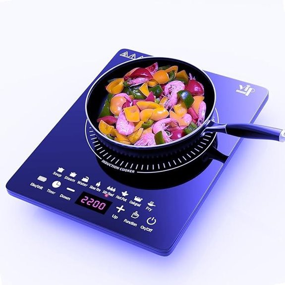 Portable Induction Cooktop with Touch Control
