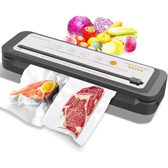 MEGAWISE Portable Vacuum Sealer with Cutter and External Function