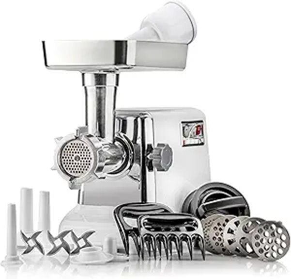 STX TurboForce 3000 5-in-1 Electric Meat Grinder