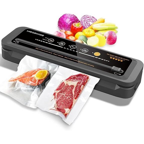 MegaWise Vacuum Sealer with Suction Power and Accessories