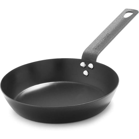 Merten & Storck Pre-Seasoned Cast Iron Frying Pan Set