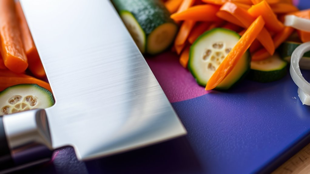 precise clean vegetable cuts