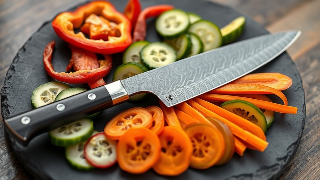 precise decorative culinary cuts