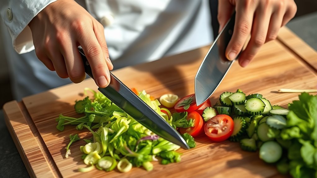 precise lightweight vegetable slicing