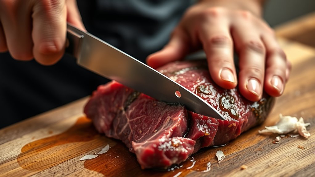 precise meat trimming techniques