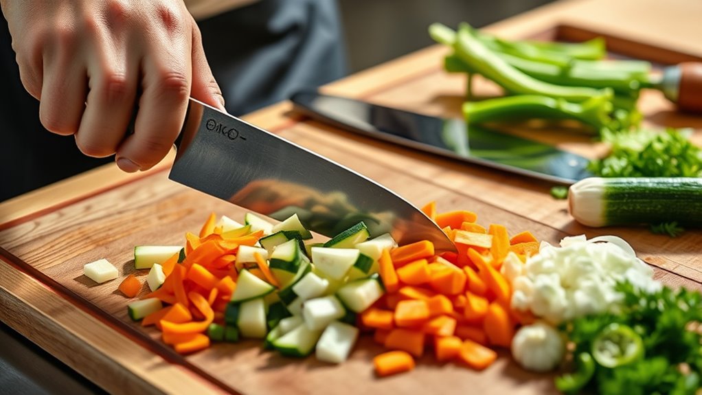 precise speedy vegetable cutting
